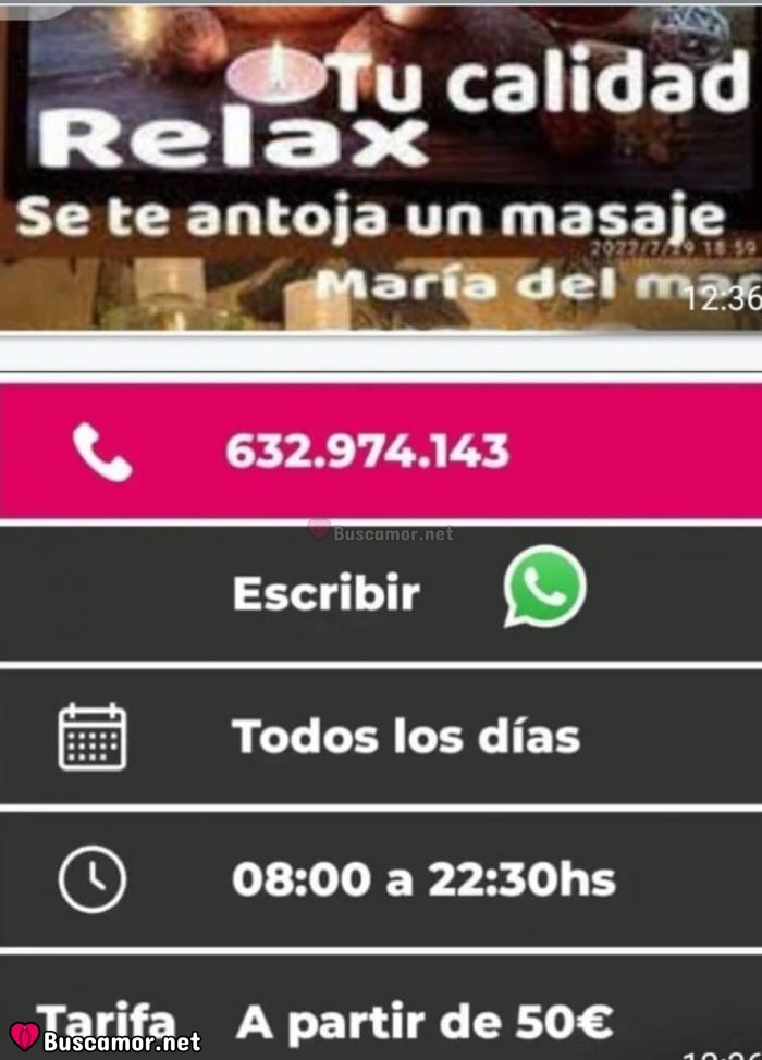 632974143 - Soy una persona que transmite paz. Cada masaje que doy enriqueze el alma y renueva el espiritu de todos.