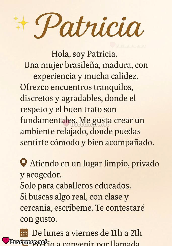 682498433 - Soy Patricia, brasi leña con encanto, busco ternura y conexion.