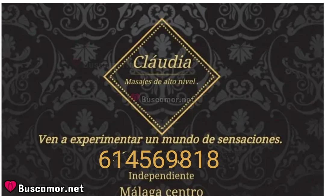 614569818 - Claudia busco masajes y buena onda