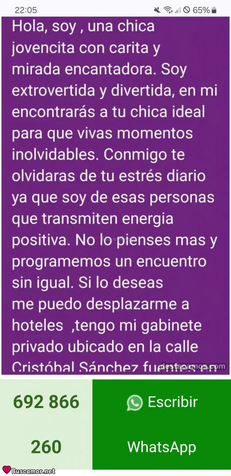 692866260 - ven a conocerme, estoy lista para ti