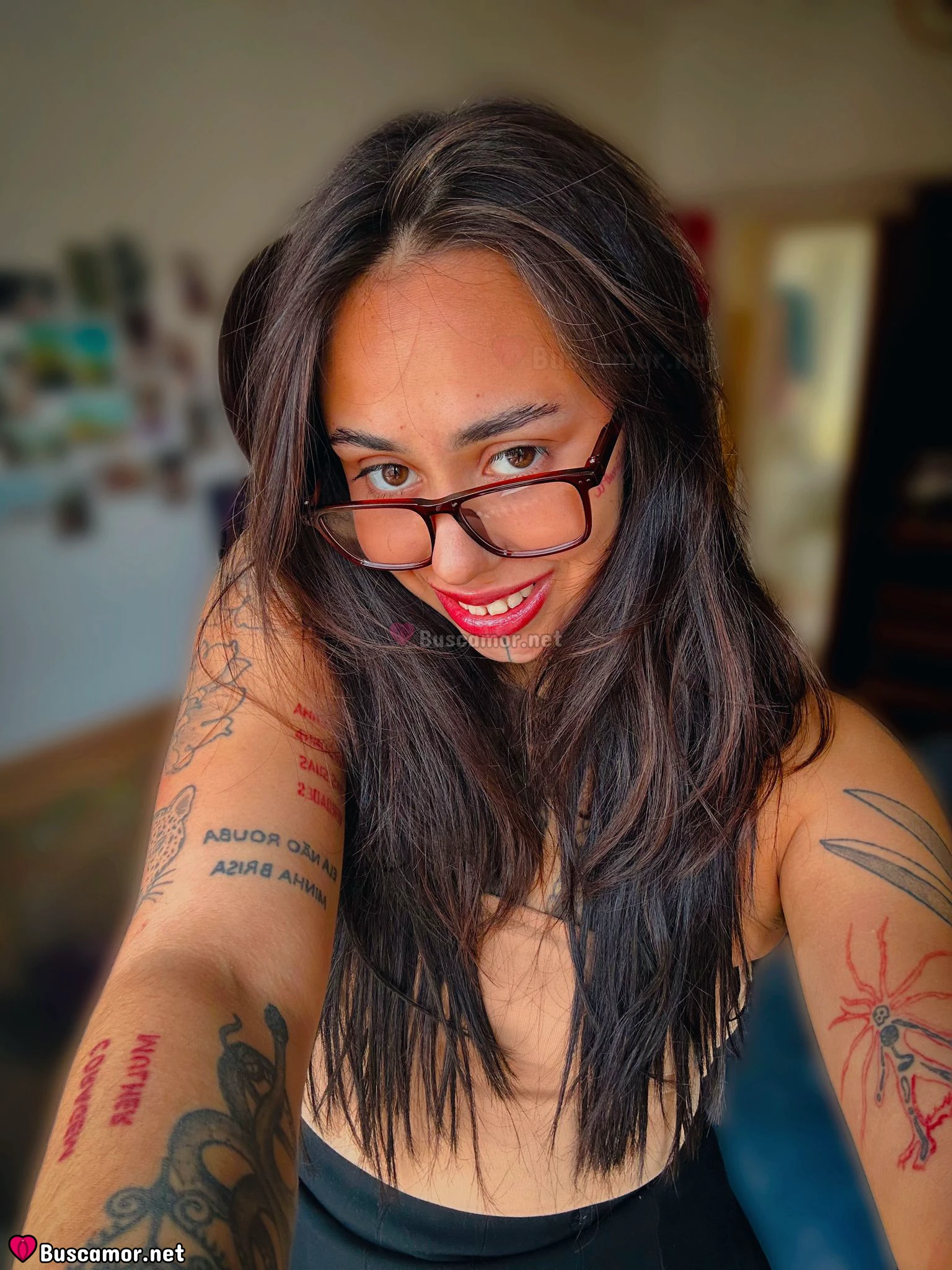 613200341 - Hola. soy Jess, la brasileña tatuada que busca disfrutar x la vida. Siempre lista pa un buen rato.
