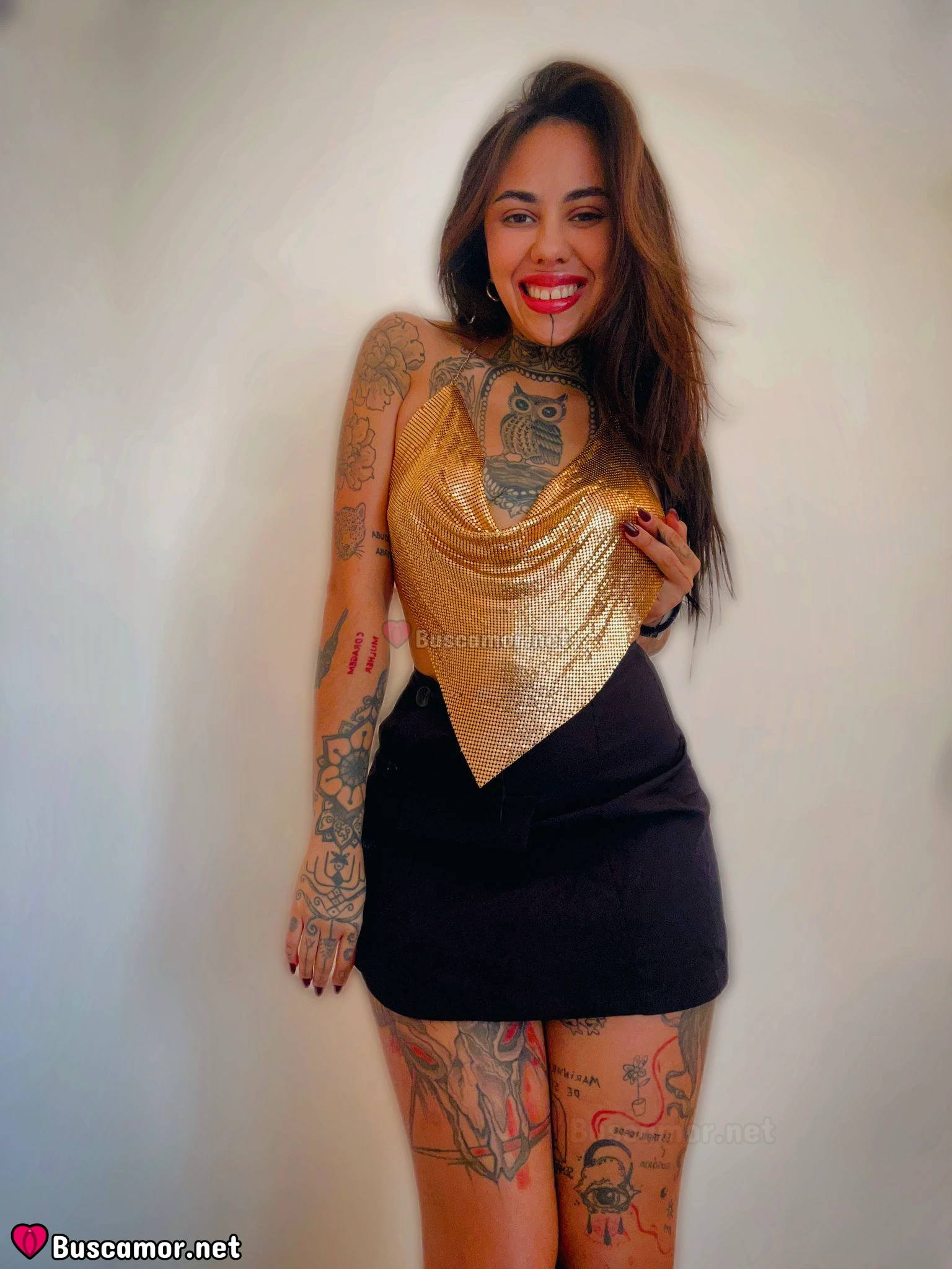 613200341 - Hola. soy Jess, la brasileña tatuada que busca disfrutar x la vida. Siempre lista pa un buen rato.