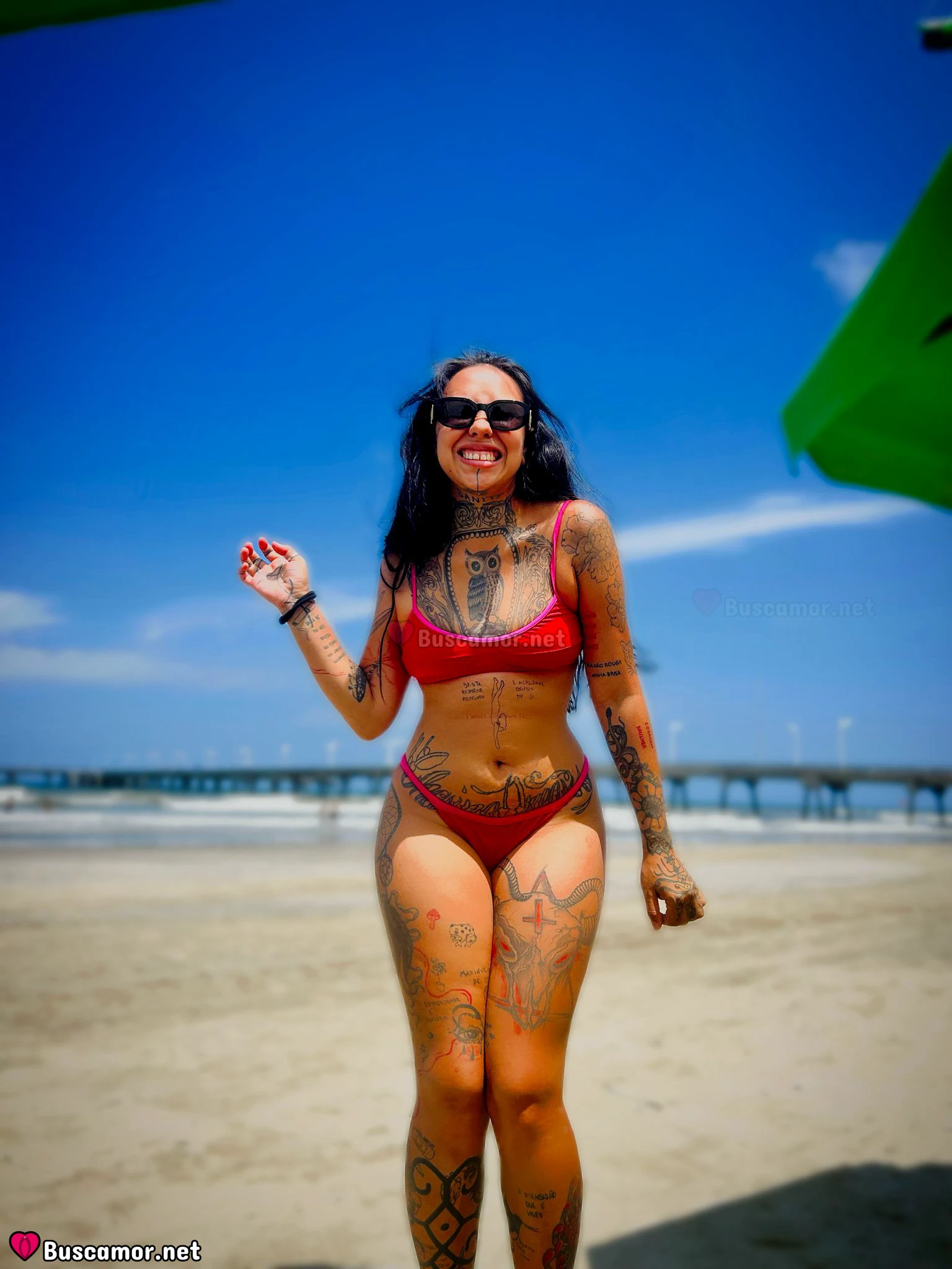 613200341 - Hola. soy Jess, la brasileña tatuada que busca disfrutar x la vida. Siempre lista pa un buen rato.